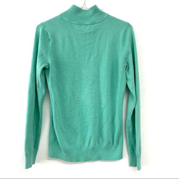 Vineyard Vines Mint Quarter Zip Pullover - Picture 9 of 11